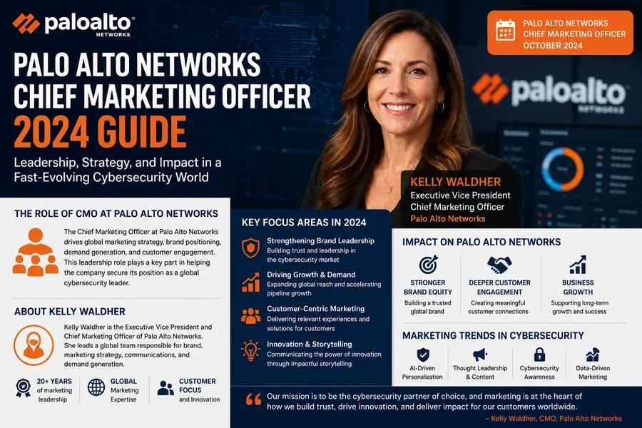 Palo Alto Networks Chief Marketing Officer 2024 Guide Palo Alto Networks Chief Marketing Officer 2024